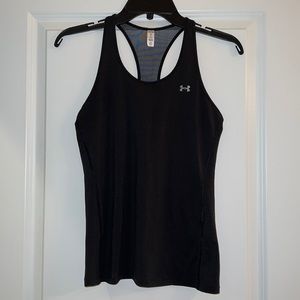 Under Armour black sleeveless tank S